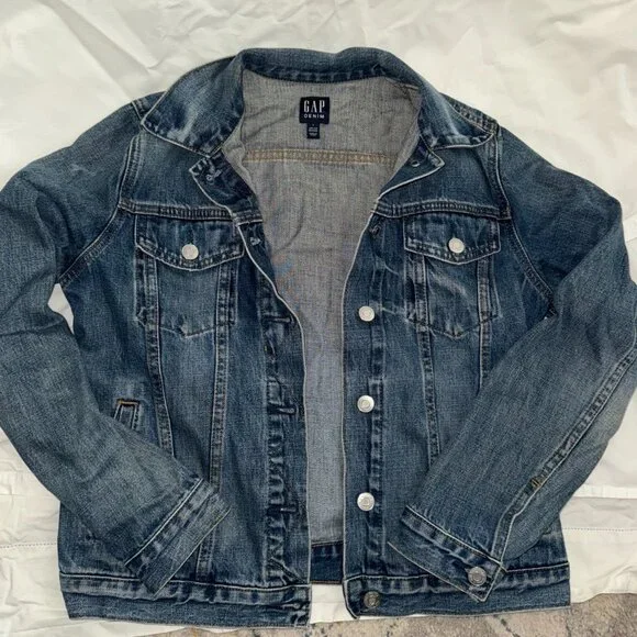 GAP Classic Denim Jean Jacket - Picture 1 of 8